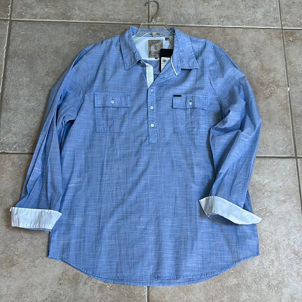 NWT mens casual button down